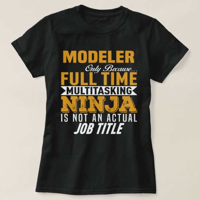 Camiseta Modelador (Frente do Design)