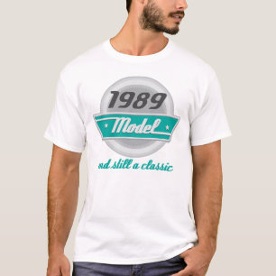 Camiseta Modelo 1989 e ainda um clássico