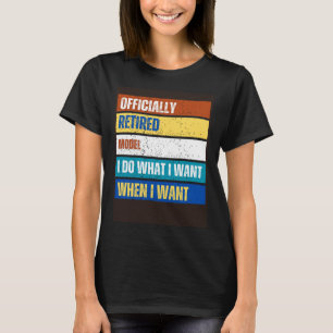 Camiseta Modelo aposentado modelo aposentado modelo fora de