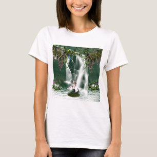 Camiseta Modelo básico do t-shirt das senhoras -