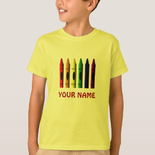 Camiseta Modelo Crayon Kids