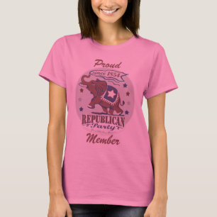 Camiseta Modelo customizável - republicano orgulhoso
