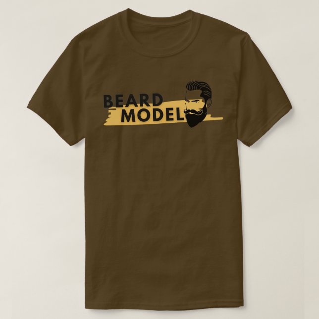 Camiseta Modelo da barba (Frente do Design)