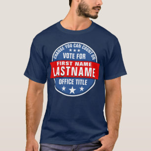 Camiseta Modelo da Campanha Personalizada