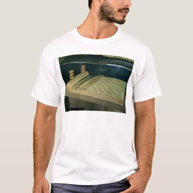 Camiseta Modelo das defesas de Caesar em Alesia (Frente)