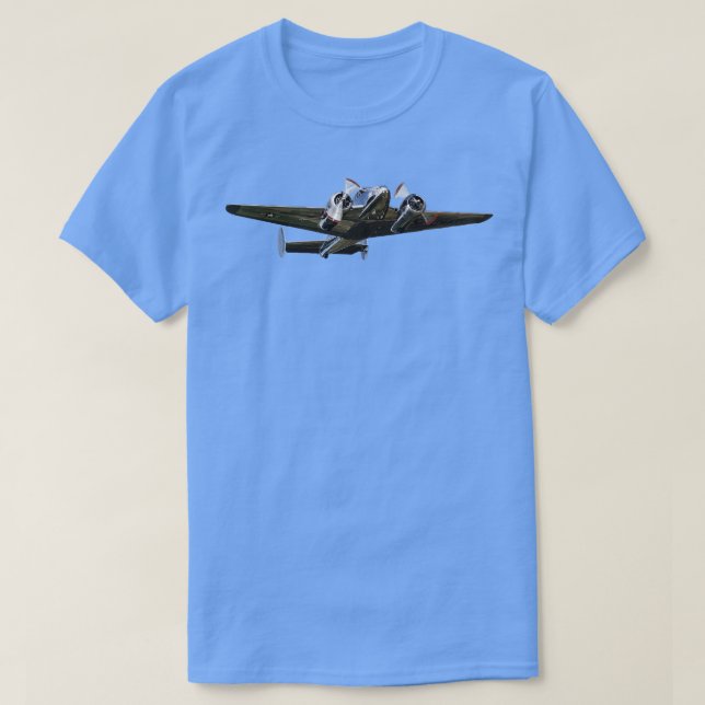 Camiseta Modelo de Beechcraft (Frente do Design)