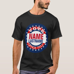 Camiseta Modelo de Campanha Personalizada