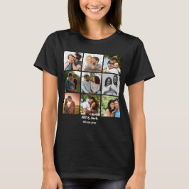 Camiseta Modelo de Colagem de Fotos 9 Personalizada para Ca