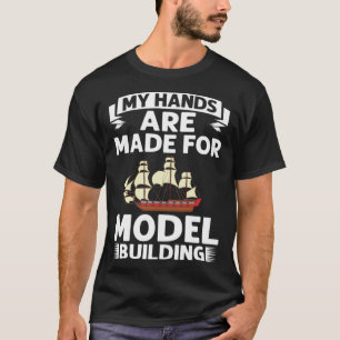 Camiseta Modelo de construtor de automóveis Kit de construt