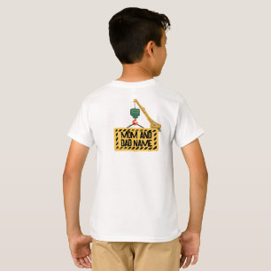 Camiseta Modelo de Convite de Aniversário de 3 anos de Cons