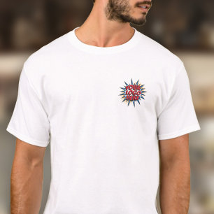 Camiseta Modelo de envio de logotipos - Funcionarios branco