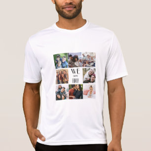 Camiseta Modelo de Foto Personalizado "Somos Família"