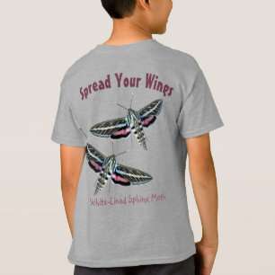 Camiseta Modelo de Fotografia de Insetos em Matriz Sphinx