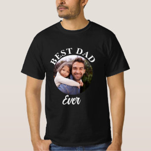 Camiseta Modelo de Fotografia Personalizada do Melhor Pai