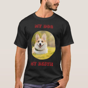 Camiseta Modelo de Fotografia Personalizado para Meu Cachor