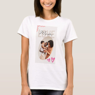 Camiseta Modelo de Imagem Personalizada de Família Dia das