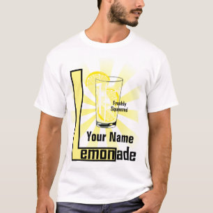 Camiseta Modelo de limonada com compressão