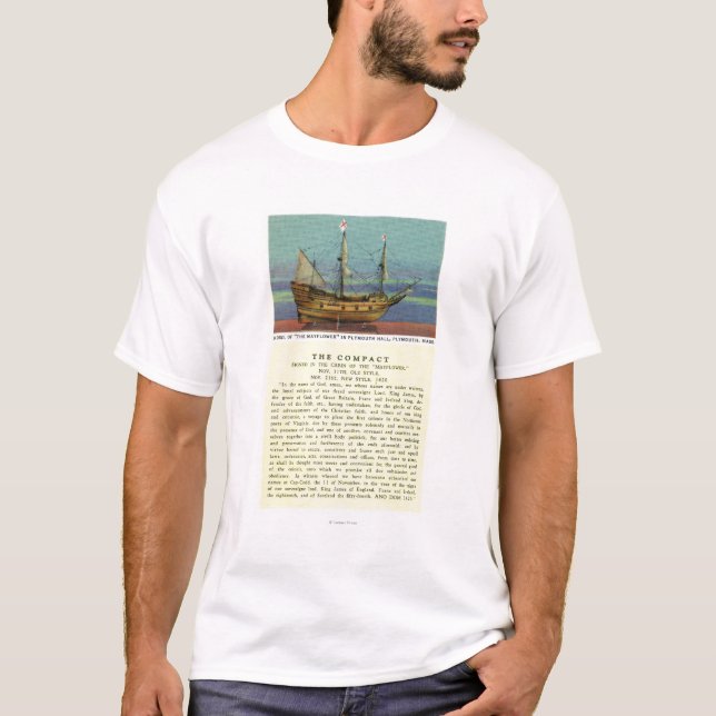 Camiseta Modelo de Mayflower (Frente)