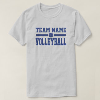 Camiseta Modelo de Nome da Equipe de Voleibol Personalizada