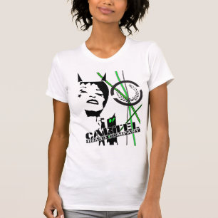 Camiseta Modelo de papel do cartel