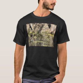 Camiseta Modelo de Reflexões do Canal C e O com Tartarugas