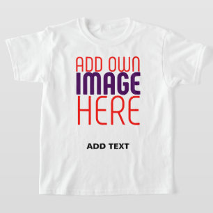 CAMISETA MODELO DE TEXTO DE IMAGEM BRANCA SIMPLES EDITÁVEL
