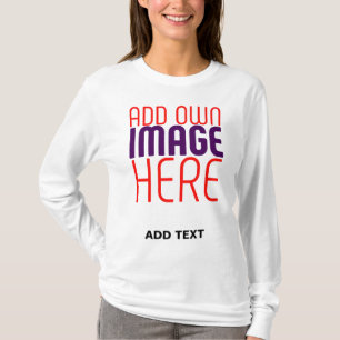 CAMISETA MODELO DE TEXTO DE IMAGEM BRANCA SIMPLES EDITÁVEL
