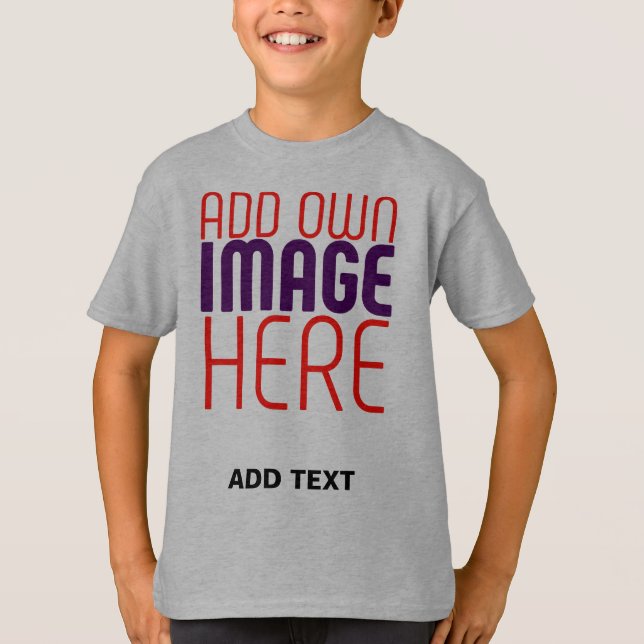 CAMISETA MODELO DE TEXTO DE IMAGEM DE AÇO LEVE EDITÁVEL MOD (Frente)