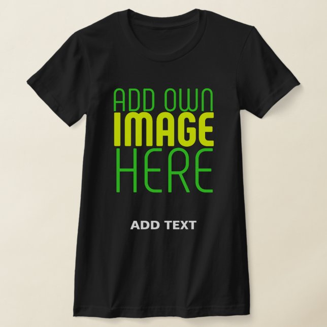 CAMISETA MODELO DE TEXTO DE IMAGEM NEGRA SIMPLES EDITÁVEL M (Postura )