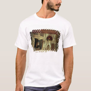 Camiseta Modelo do palco para a ópera