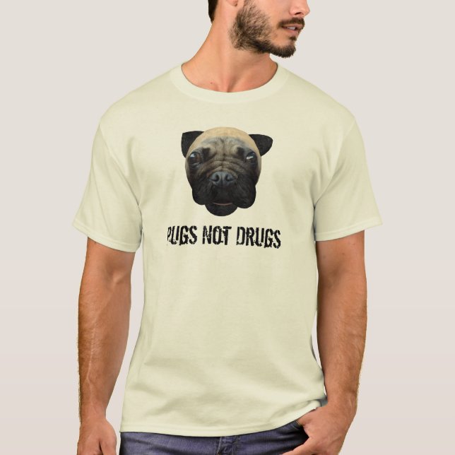 Camiseta Modelo do Pug (Frente)