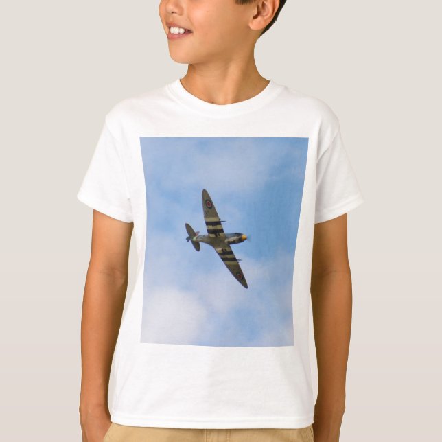 Camiseta Modelo do Spitfire MK IX MK923 (Frente)