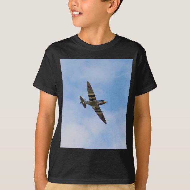 Camiseta Modelo do Spitfire MK IX MK923 (Frente)