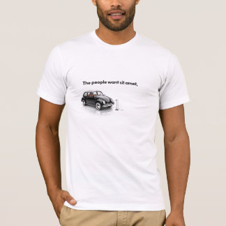 Camiseta Modelo do t-shirt - 1 linha