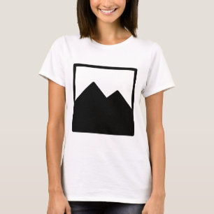 Camiseta Modelo do t-shirt das mulheres