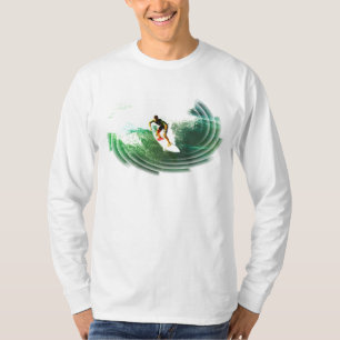 Camiseta Modelo Elegante de tendências de surfer personaliz
