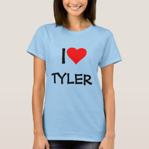 Camiseta modelo "EU AMO _____"--adicione seu próprio nome