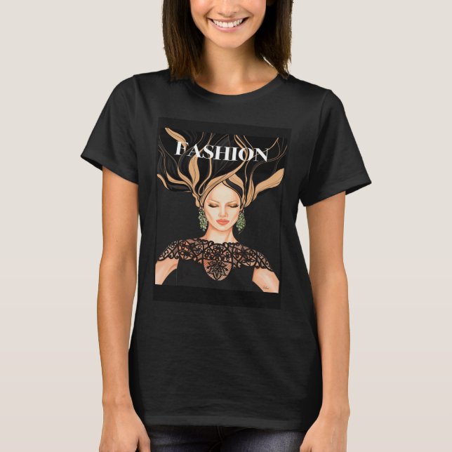 Camiseta Modelo Fashionista (Frente)