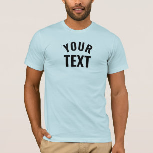 Camiseta Modelo Mens Bella+Canvas Folha curta Azul