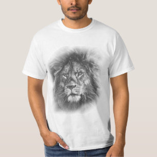 Camiseta Modelo moderno Elegante de Lion Face Men