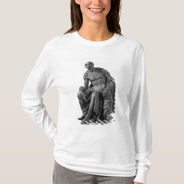 Camiseta Modelo para um monumento a Jean-Jacques Rousseau (Frente)