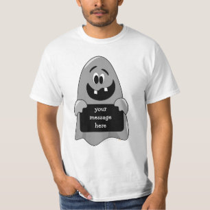 Camiseta Modelo pateta do design do Dia das Bruxas do