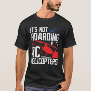 Camiseta Modelo RC Helicopter Hobby Pilot - Presente