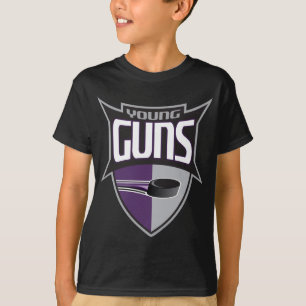 Camiseta Modelo vertical do t-shirt escuro dos miúdos -