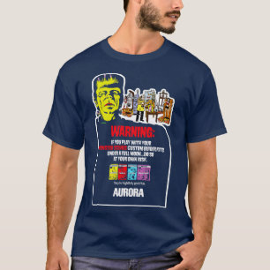 Camiseta Modelos do Aurora Monster
