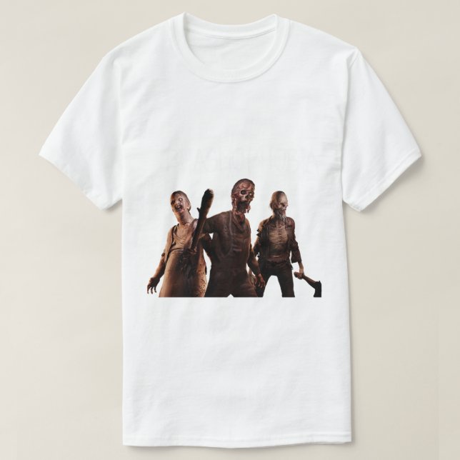 Camiseta Modelos fantasma de fasmofobia (Frente do Design)