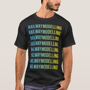 Camiseta Modelos Ferroviários De Comboios Ferroviários