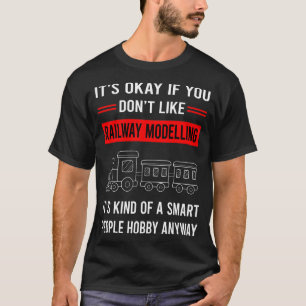 Camiseta Modelos Ferroviários De Comboios Ferroviários