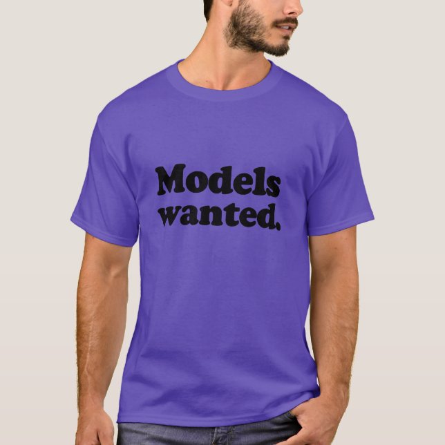 CAMISETA MODELOS PROCURADOS (Frente)
