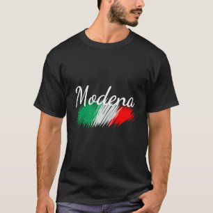 Camiseta Modena Itália Bandeira Itália Lembrança Presente C